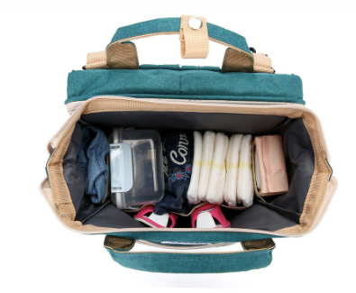 Baby 2 in 1 luiertas en baby bedje