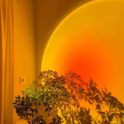 Sfeerlamp voor een Warme Zonsondergang in Huis