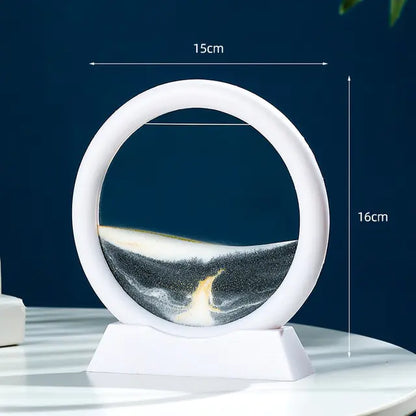 Kalmerende Zandkunst voor op je Bureau