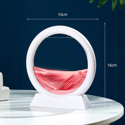 Kalmerende Zandkunst voor op je Bureau