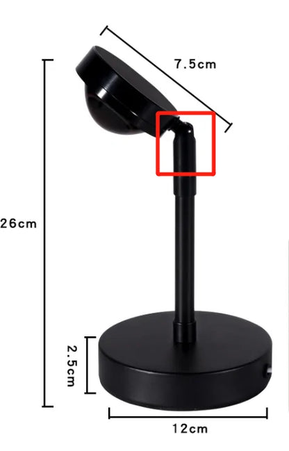 Sfeerlamp voor een Warme Zonsondergang in Huis