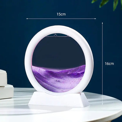 Kalmerende Zandkunst voor op je Bureau